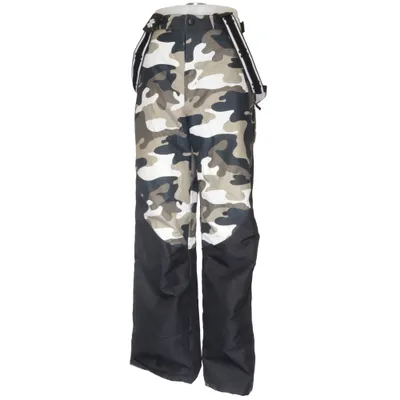 Snow pants (Black, Multicolored) from Ski Industries Polyester