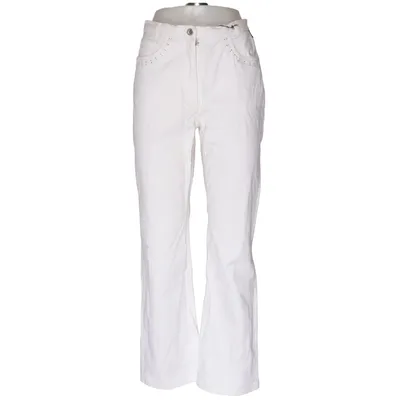 Jeans (Vit) från Robell Bomull, Elastan