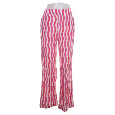 Byxor (Rosa, Vit, Flerfärgad) från Mango Viskos
