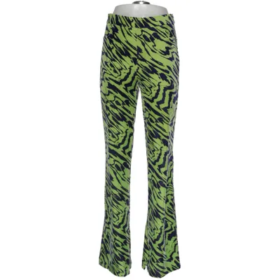 Broek (Groen, Blauw) van Zara Elastaan, Polyester
