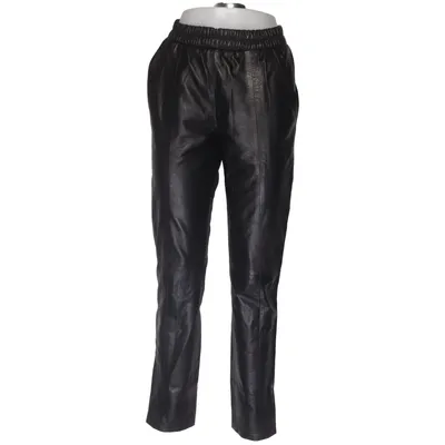 Leren broek (Zwart) van MOLIIN Leer, Polyester