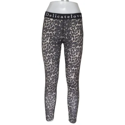 Legging (Noir, Multicolore) de Delicatelove Élasthane, Polyester