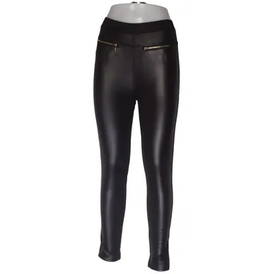 Pants (Black) from Eleuek Cotton, Elastane, Polyester