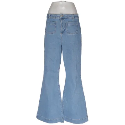 Jean (Bleu) de NA-KD Coton, Élasthane