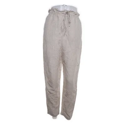 Broek (Beige, Zwart) van KappAhl Linnen, Viscose
