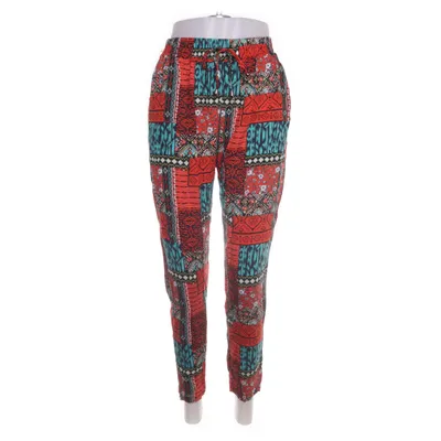Broek (Rood, Meerkleurig) van Miss-One Viscose