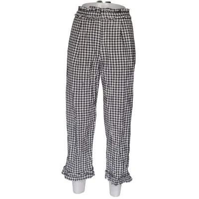 Bukser (Sort, Hvid) fra Topshop Bomuld, Elastan, Polyester