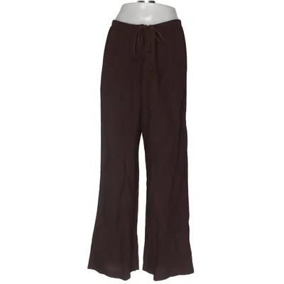 Bukser (Brun) fra Uniqlo Bomuld, Linned, Polyester, Viscose