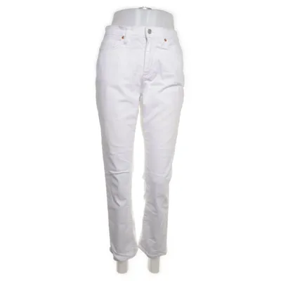 Jeans (Vit) från Lands' End Bomull, Elastan, Polyester