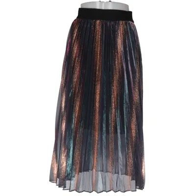 Nederdel (Blå, Flerfarvet) fra Maje Metallfiber, Polyester, Viscose