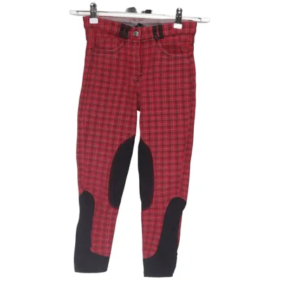 Pantalon d'équitation (Rouge, Noir) de Copperfield Coton, Élasthane