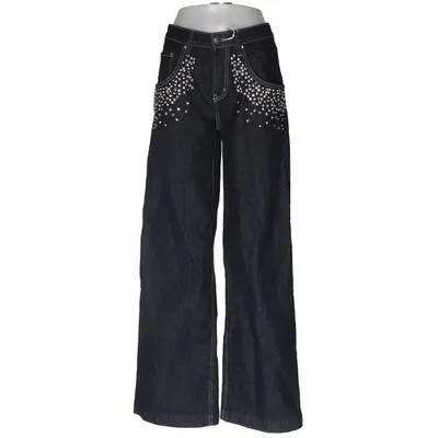 Jeans (Jen Slouchy Wide) fra Never Denim Elastan, Genanvendt bomuld