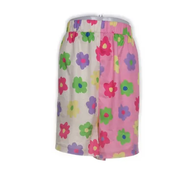 Korte broek (Meerkleurig) van Shein Curve Elastaan, Polyester