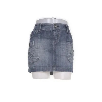 Denim skirt (Blue) from QS by S.Oliver Cotton