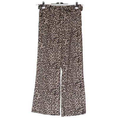 Palazzo pants (Beige, Black) from Lindex Kids Polyester