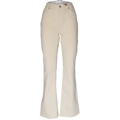Spijkerbroek (Beige) van Dobber Katoen, Elastaan