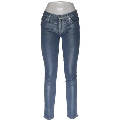 Jeans (Blå) från 7 for All Mankind Bomull, Elastan