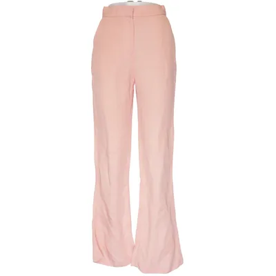 Broek (Roze) van H&M Linnen, Polyester, Viscose