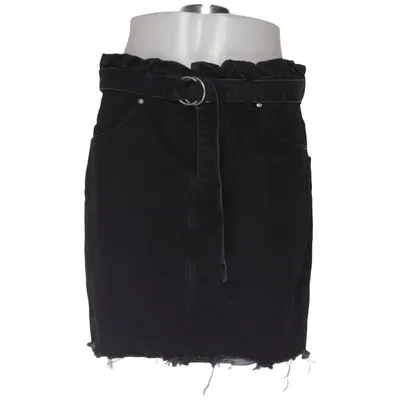 Spijkerrok (Zwart) van Bershka Denim Collection Katoen