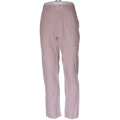 Pantalon (Violet) de H&M Lin, Polyester, Coton