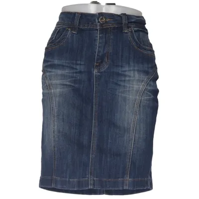 Spijkerrok (Blauw) van Monday Katoen, Elastaan, Polyester