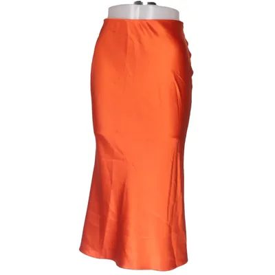Maxi nederdel (Orange) fra Miss Selfridge Elastan, Polyester