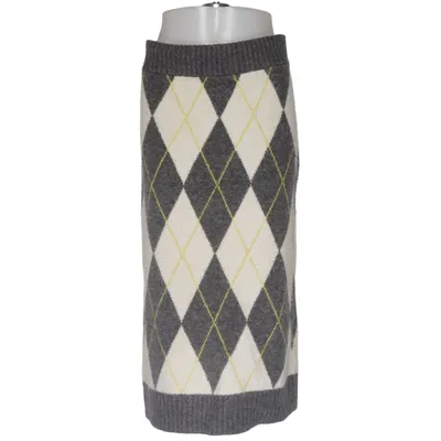 Kjol (Grå, Vit, Gul) från Pringle of Scotland x H&M Akryl, Elastan, Polyester, Ull