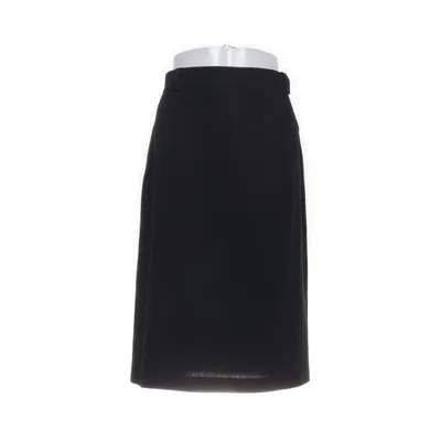 Kokerrok (Zwart) van Hucke Elastaan, Polyester, Wol