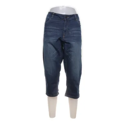 Trekvartsbyxor (Blå) från Happy Holly Bomull, Elastan