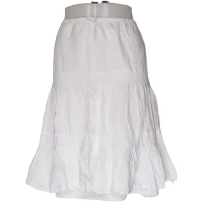 Jupe (Blanc) de Flashlights Coton