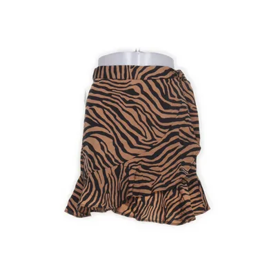 Wrap skirt (SHORT FRILL SKIRT) from NLY Trend Polyester