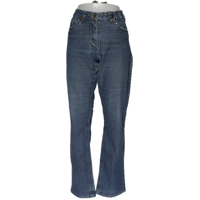 Spijkerbroek (Blauw) van Linnea Katoen, Elastaan, Polyester