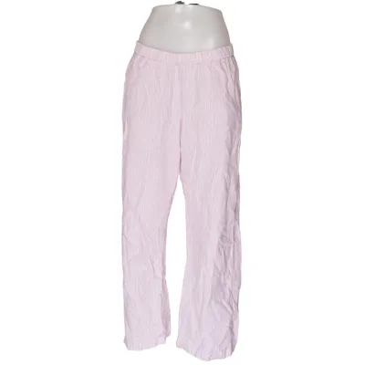 Pyjamasbukser (Pink, Hvid) fra Index Bomuld