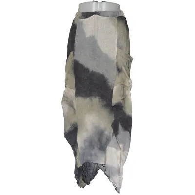 Rock (Grau, Beige, Schwarz) von Bohéme Baumwolle, Leinen, Nylon