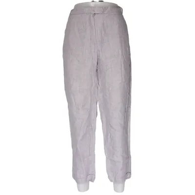 Broek (Grijs) van Zara Basic Collection Linnen