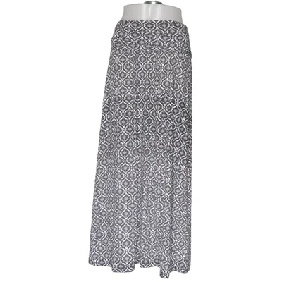 Maxi skirt (Black, White) from Artisan Ny Viscose, Elastane