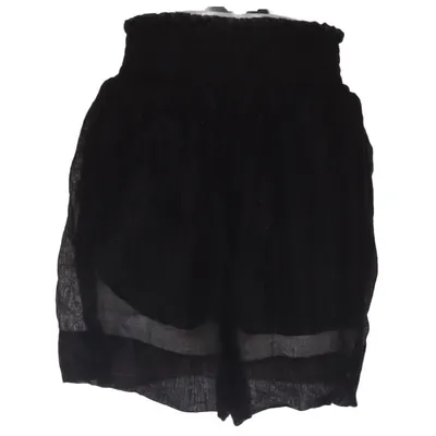 Short (Noir) de H&M Trend Viscose, Polyamide
