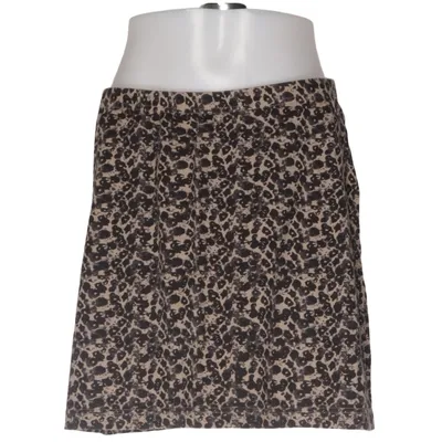 Skirt (Brown, Black) from MyWear Cotton, Elastane