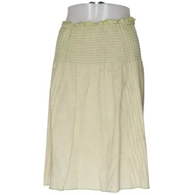 Skirt (Beige, Green) from Gudrun Sjödén Cotton