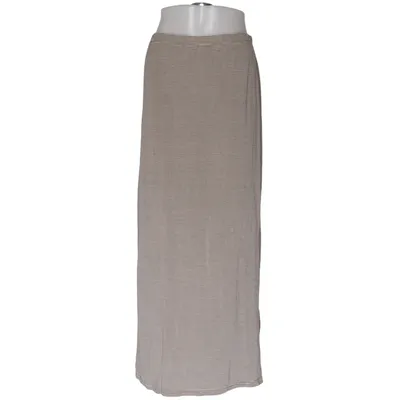 Maxi skirt (Beige, Black) from Nümph Elastane, Viscose