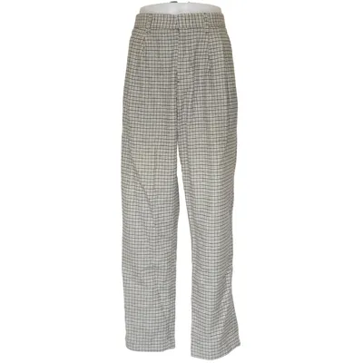 Pantalon de costume (Gris, Noir) de H&M Coton, Polyester, Laine