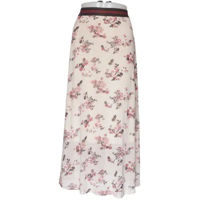 Maxi skirt (Beige, Multicolored) from BPC Bonprix Collection Elastane, Polyester