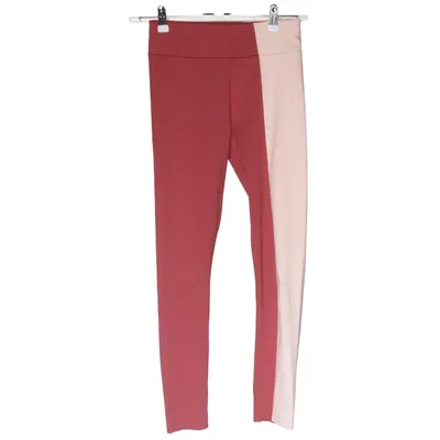 Collants de sport (Rouge, Beige) de Zara Élasthane, Polyester