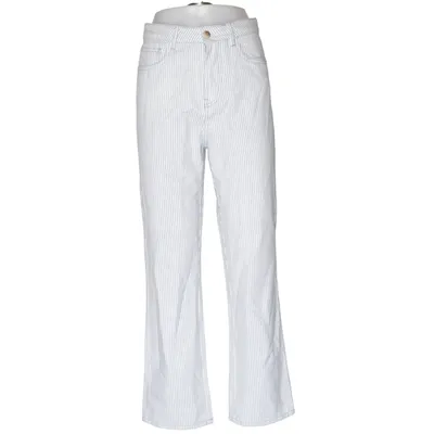 Jeans (Blå, Vit) från Zara Bomull, Polyester