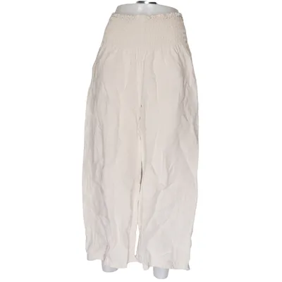 Palazzo pants (Beige) from KappAhl Linen, Viscose