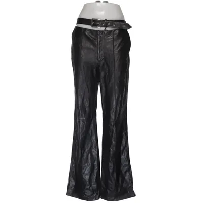 Leren broek (Zwart) van NBD Leer