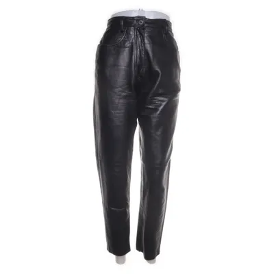 Pants (Black) from Betty Barclay Acetate, Leather