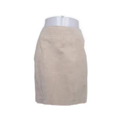Läderkjol (Beige) från Casual by Lindex Mocka