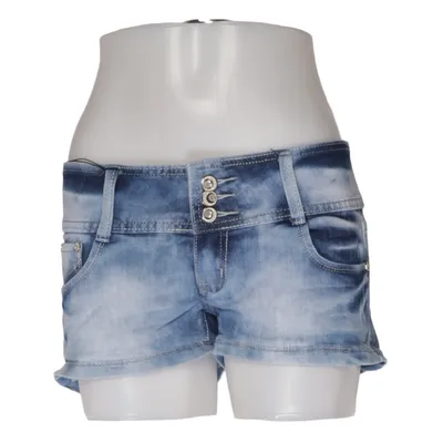 Denim shorts (Blue) from Rossa Miss Cotton, Elastane
