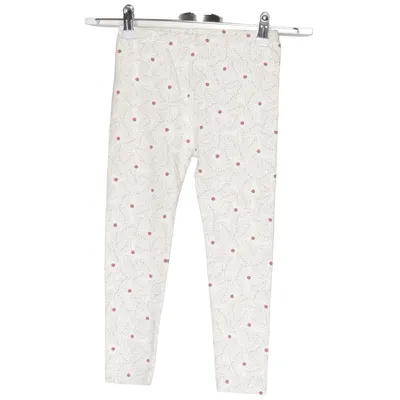 Legging (Blanc, Multicolore) de Uniqlo Baby Coton, Élasthane